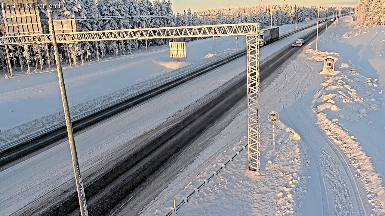 Kelikamerat Kuva Tie 4 Ii, Kuivaniemi, Ii, Pohjois-Pohjanmaa