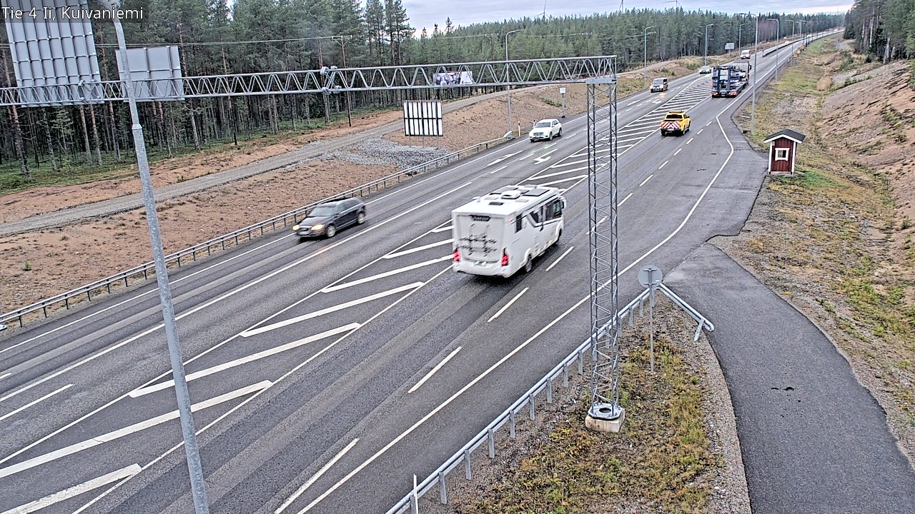 Kelikamerat Kuva Tie 4 Ii, Kuivaniemi, Ii, Pohjois-Pohjanmaa