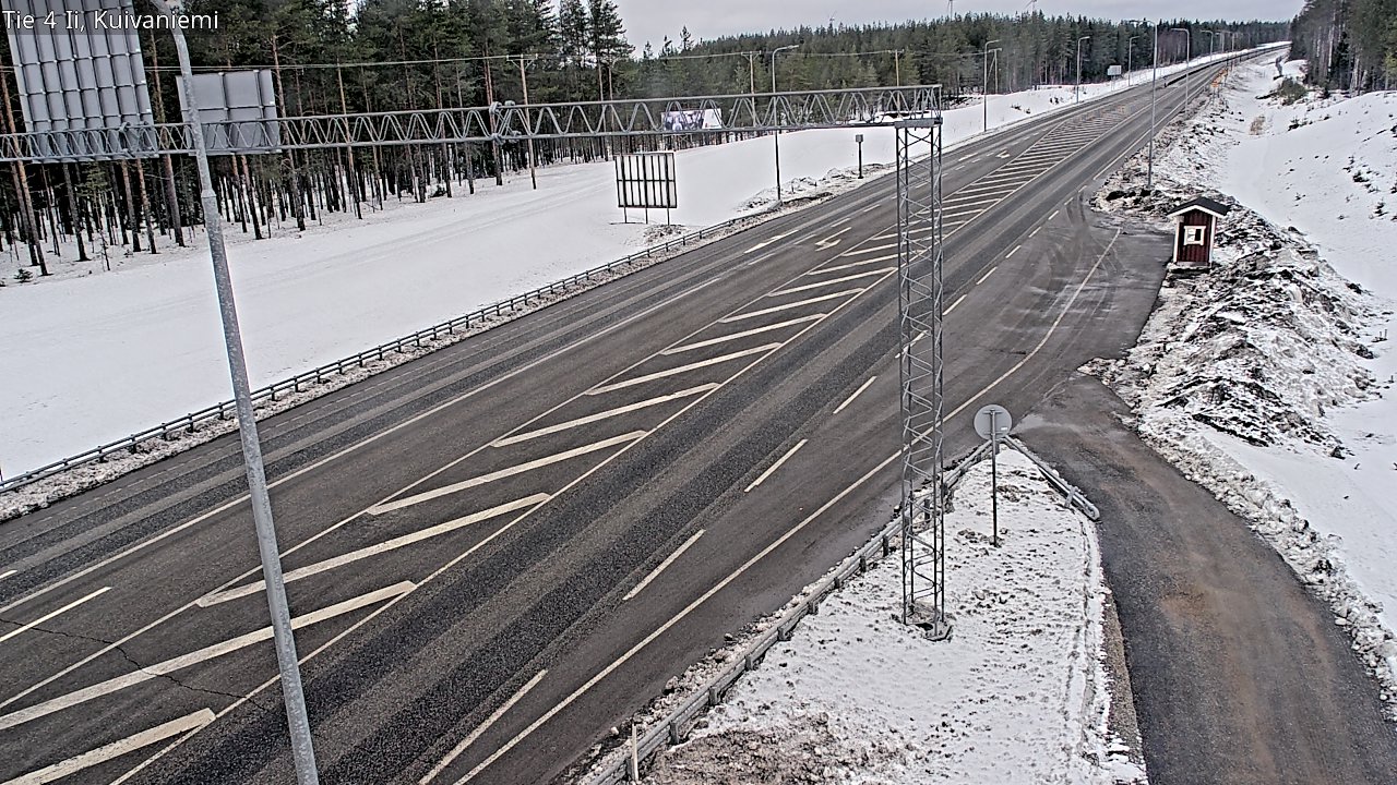 Weather Camera Image Road 4 Ii, Kuivaniemi, Ii, Pohjois-Pohjanmaa