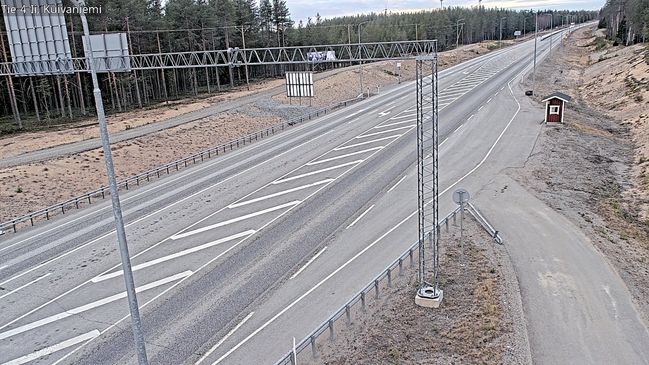 Weather Camera Image Road 4 Ii, Kuivaniemi, Ii, Pohjois-Pohjanmaa