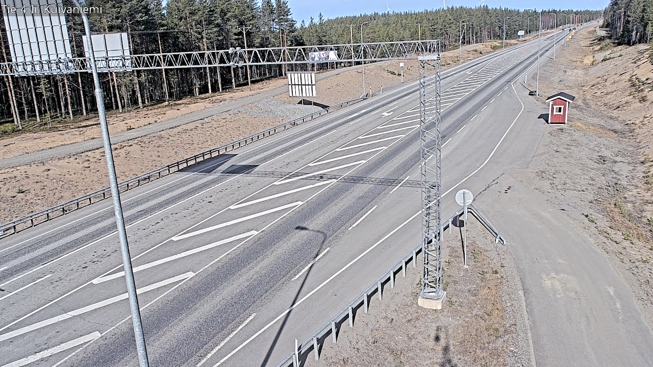 Kelikamerat Kuva Tie 4 Ii, Kuivaniemi, Ii, Pohjois-Pohjanmaa