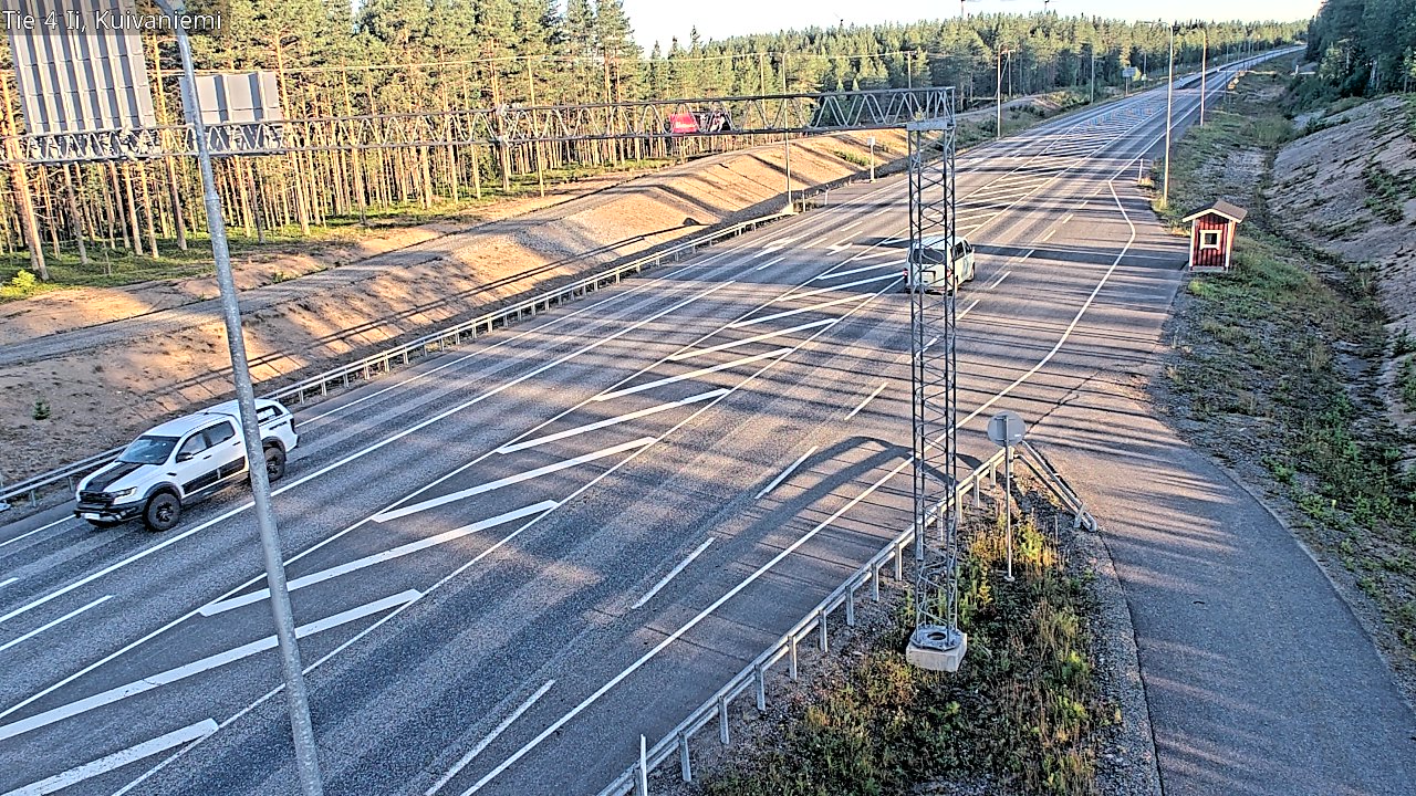 Weather Camera Image Väg 4 Ii, Kuivaniemi, Ii, Pohjois-Pohjanmaa