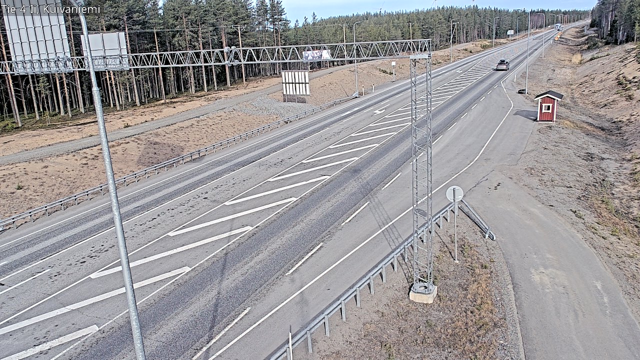 Kelikamerat Kuva Tie 4 Ii, Kuivaniemi, Ii, Pohjois-Pohjanmaa