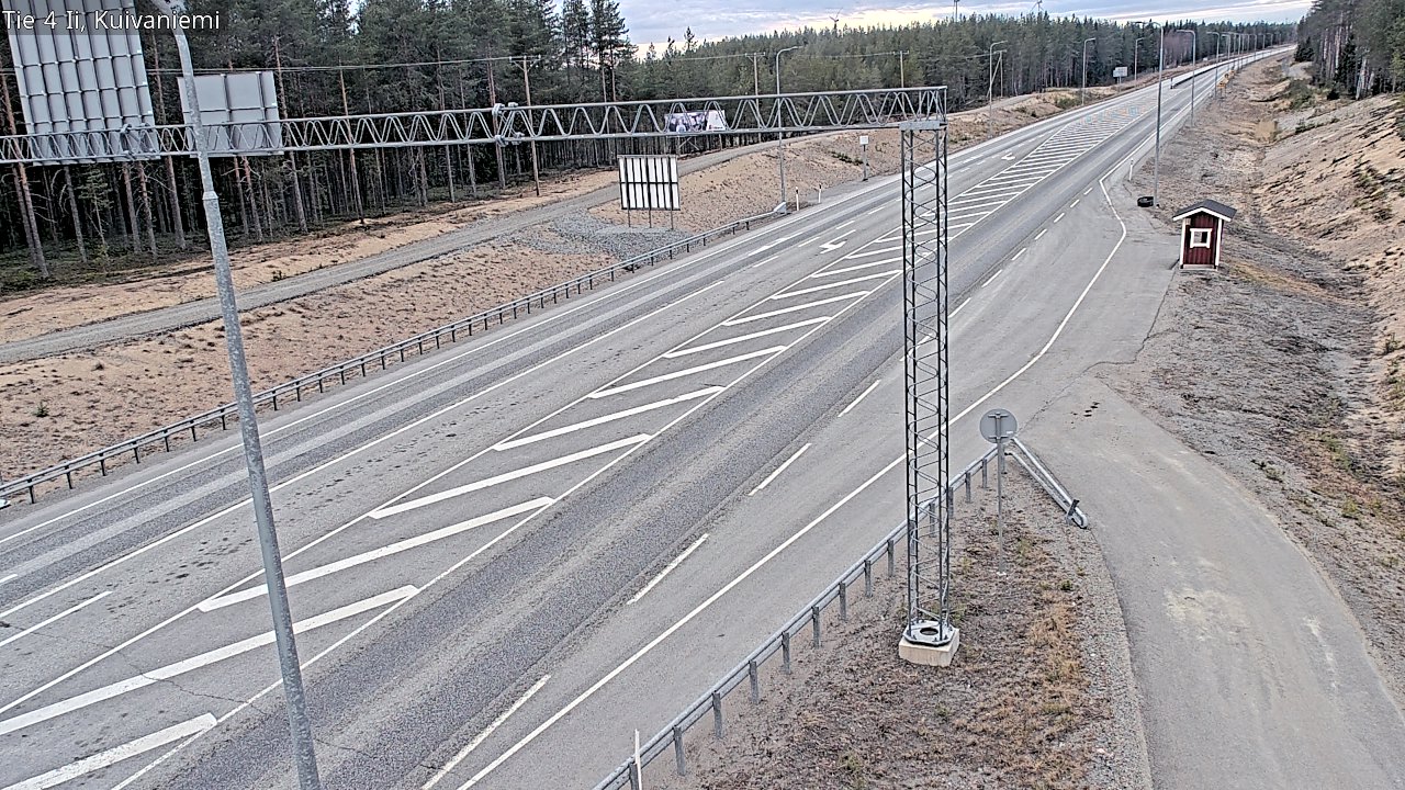 Weather Camera Image Road 4 Ii, Kuivaniemi, Ii, Pohjois-Pohjanmaa