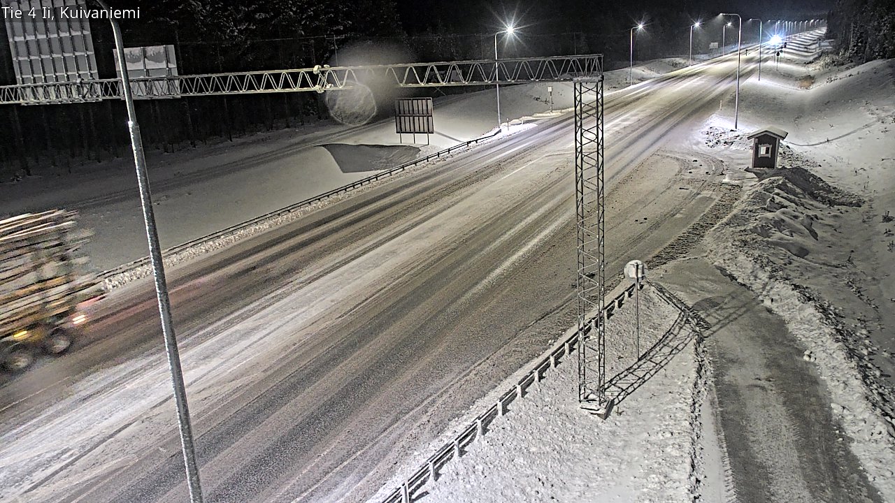 Kelikamerat Kuva Tie 4 Ii, Kuivaniemi, Ii, Pohjois-Pohjanmaa