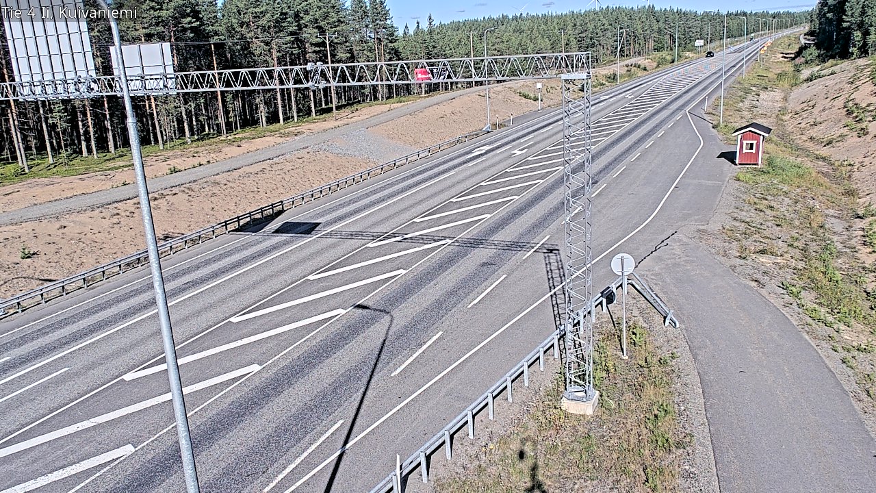 Kelikamerat Kuva Tie 4 Ii, Kuivaniemi, Ii, Pohjois-Pohjanmaa