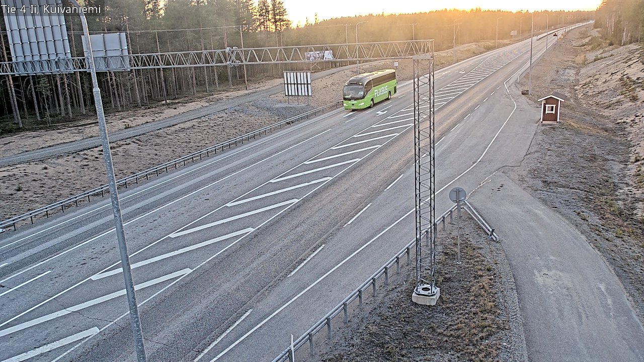 Kelikamerat Kuva Tie 4 Ii, Kuivaniemi, Ii, Pohjois-Pohjanmaa