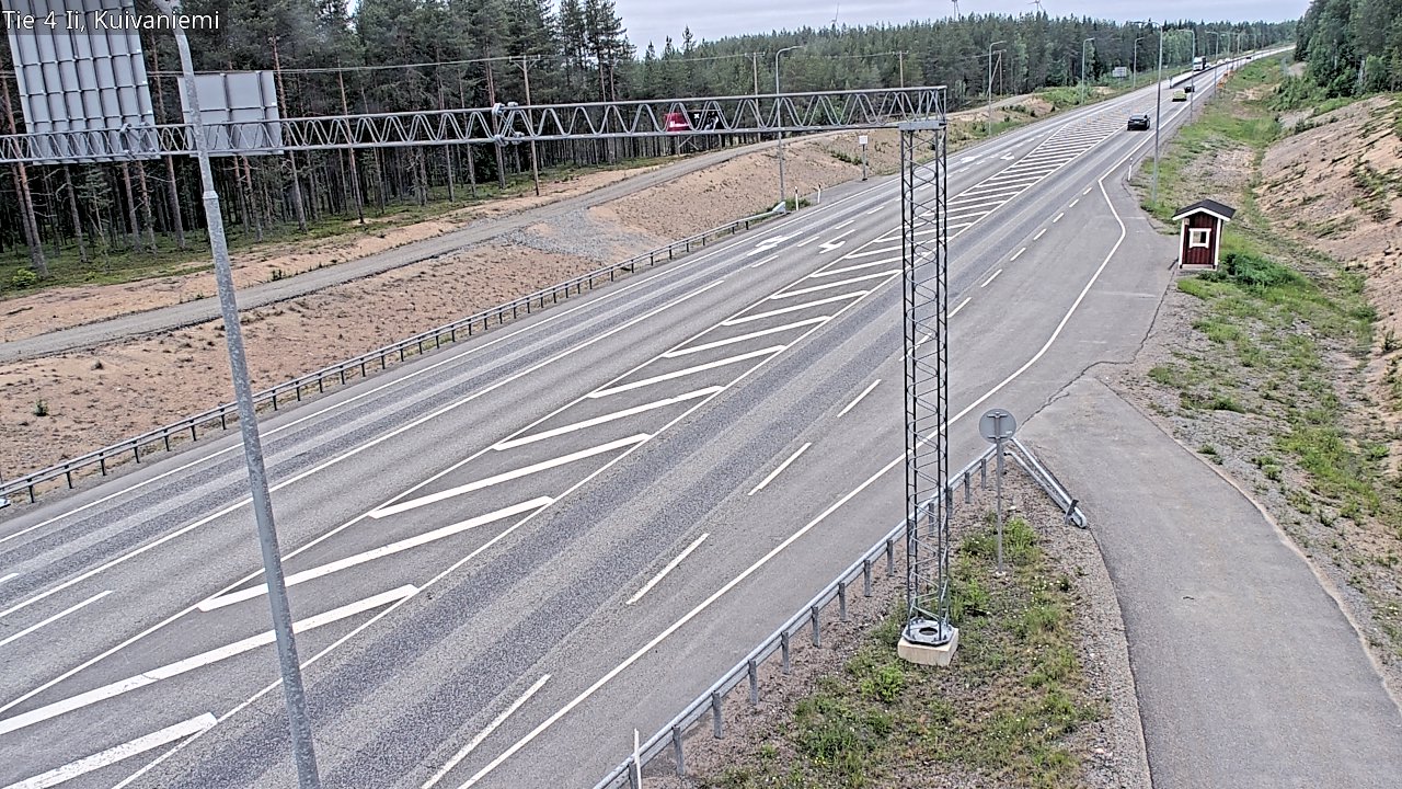Kelikamerat Kuva Tie 4 Ii, Kuivaniemi, Ii, Pohjois-Pohjanmaa