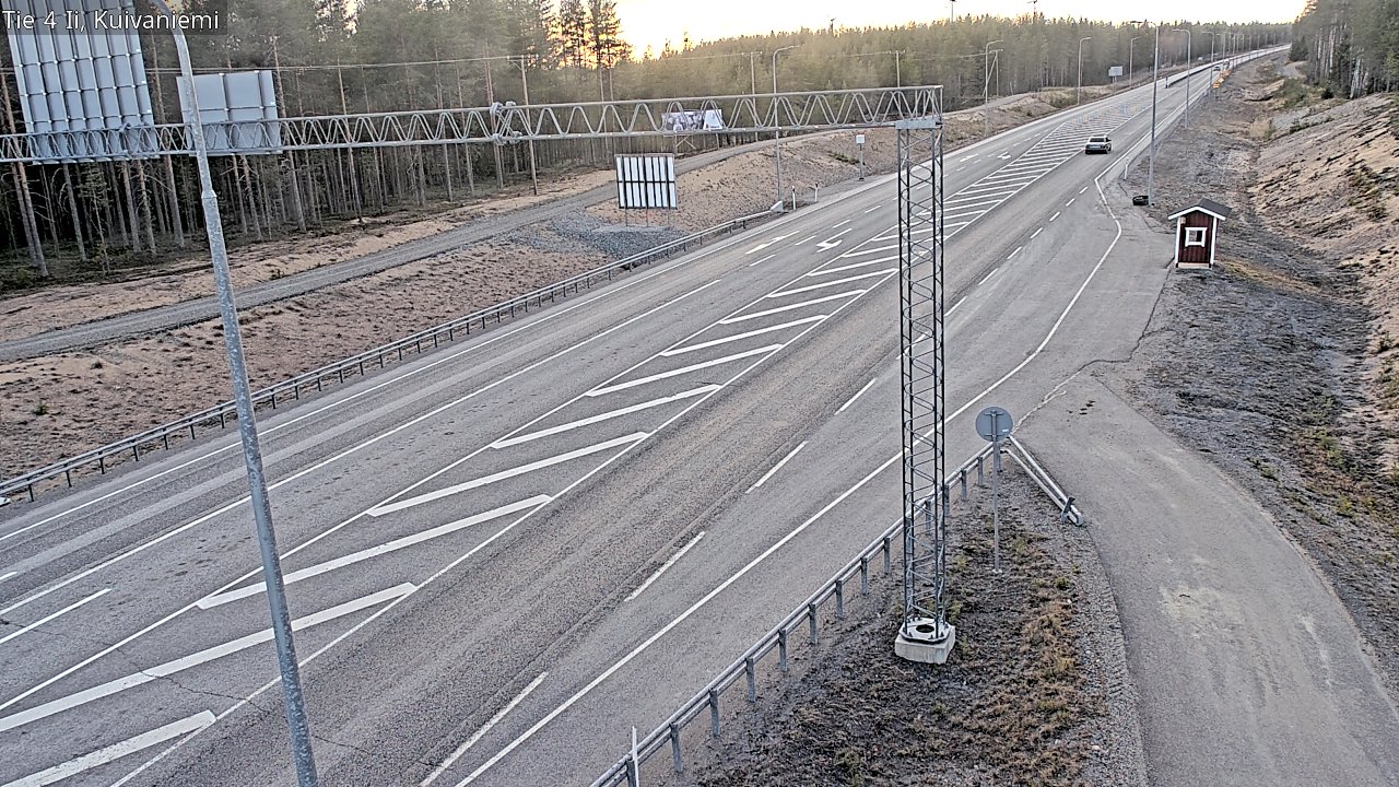 Kelikamerat Kuva Tie 4 Ii, Kuivaniemi, Ii, Pohjois-Pohjanmaa