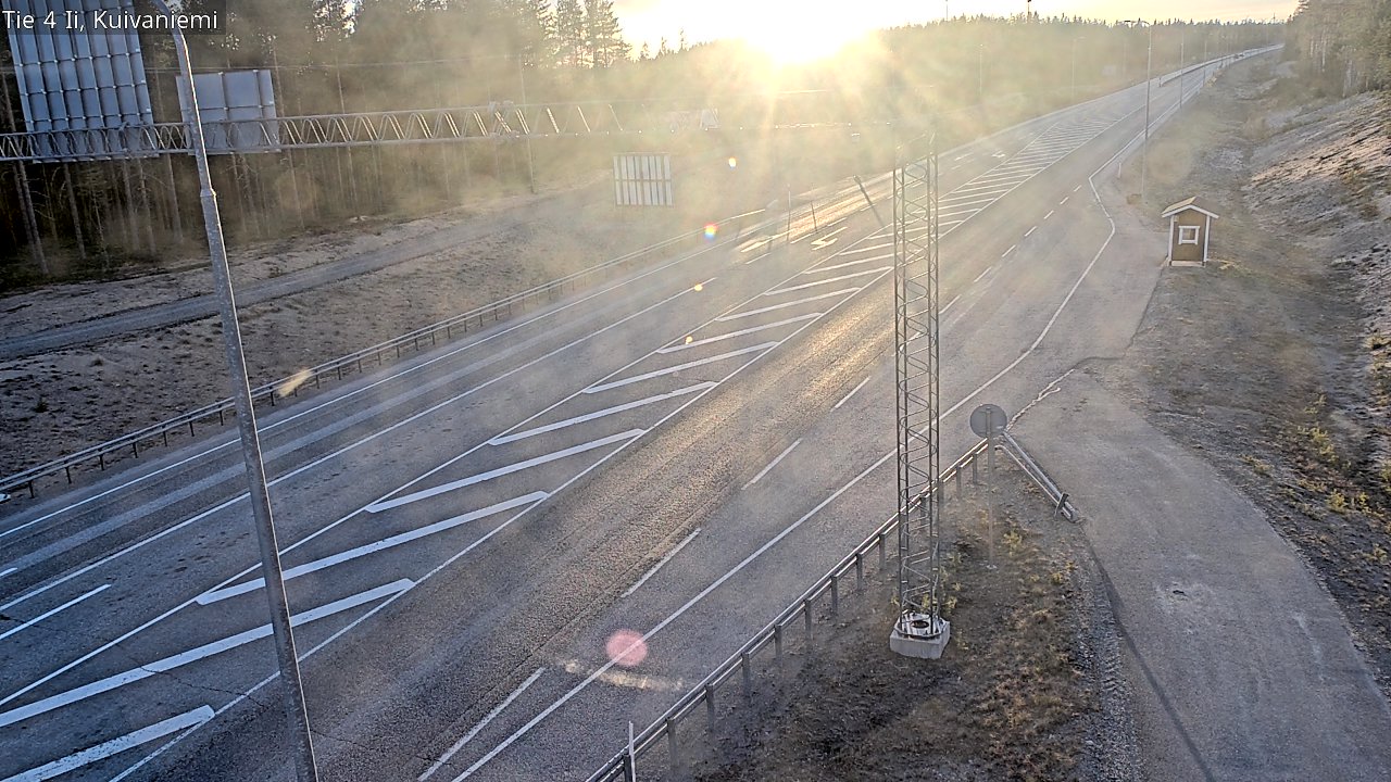 Kelikamerat Kuva Tie 4 Ii, Kuivaniemi, Ii, Pohjois-Pohjanmaa