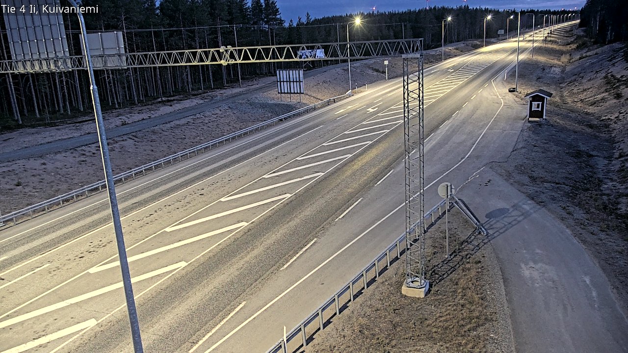 Weather Camera Image Road 4 Ii, Kuivaniemi, Ii, Pohjois-Pohjanmaa