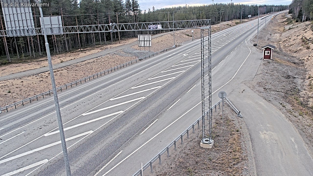 Weather Camera Image Road 4 Ii, Kuivaniemi, Ii, Pohjois-Pohjanmaa