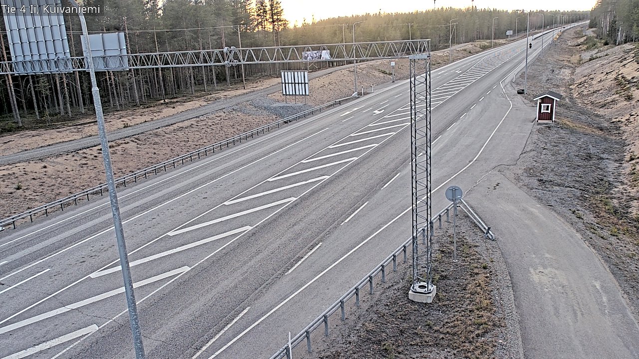 Kelikamerat Kuva Tie 4 Ii, Kuivaniemi, Ii, Pohjois-Pohjanmaa