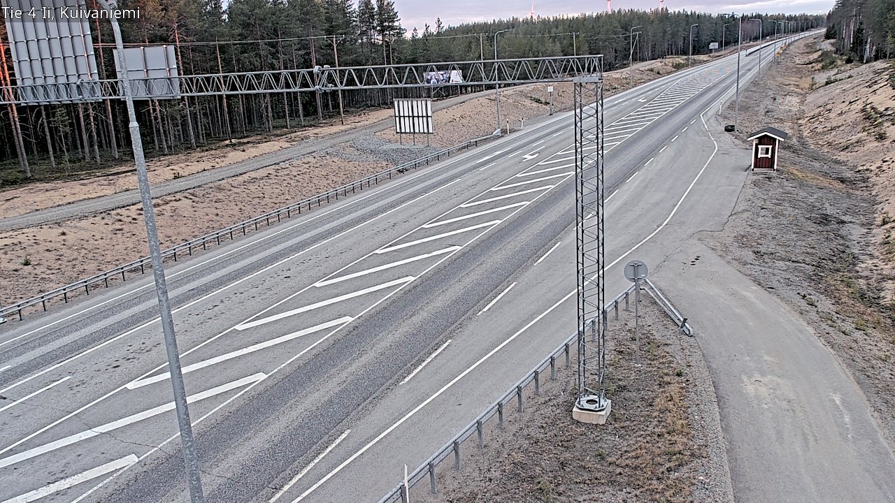Weather Camera Image Road 4 Ii, Kuivaniemi, Ii, Pohjois-Pohjanmaa