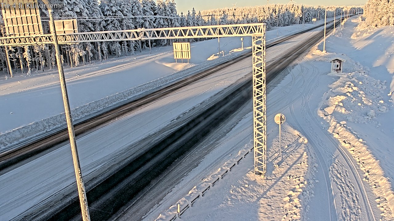 Kelikamerat Kuva Tie 4 Ii, Kuivaniemi, Ii, Pohjois-Pohjanmaa