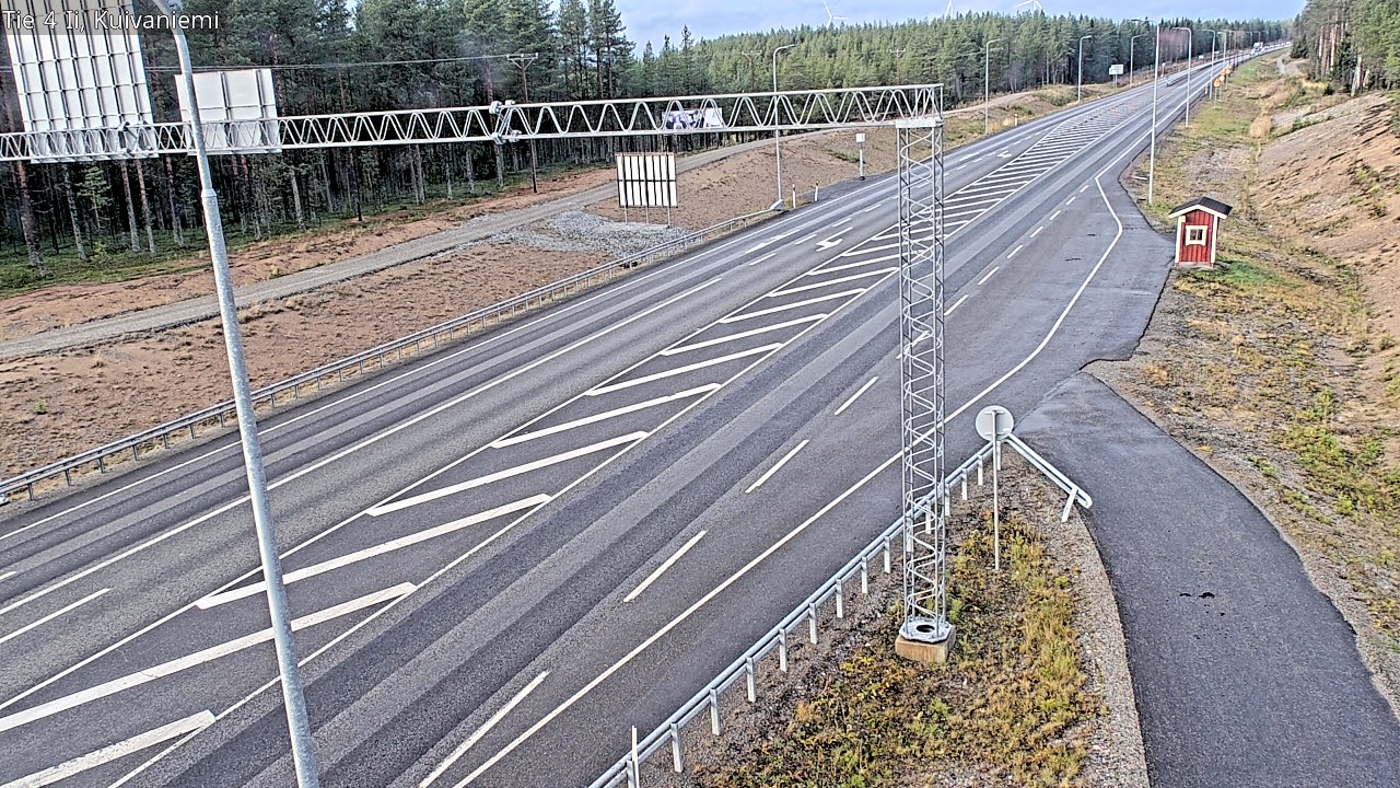 Kelikamerat Kuva Tie 4 Ii, Kuivaniemi, Ii, Pohjois-Pohjanmaa