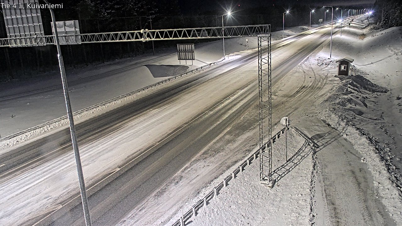 Kelikamerat Kuva Tie 4 Ii, Kuivaniemi, Ii, Pohjois-Pohjanmaa