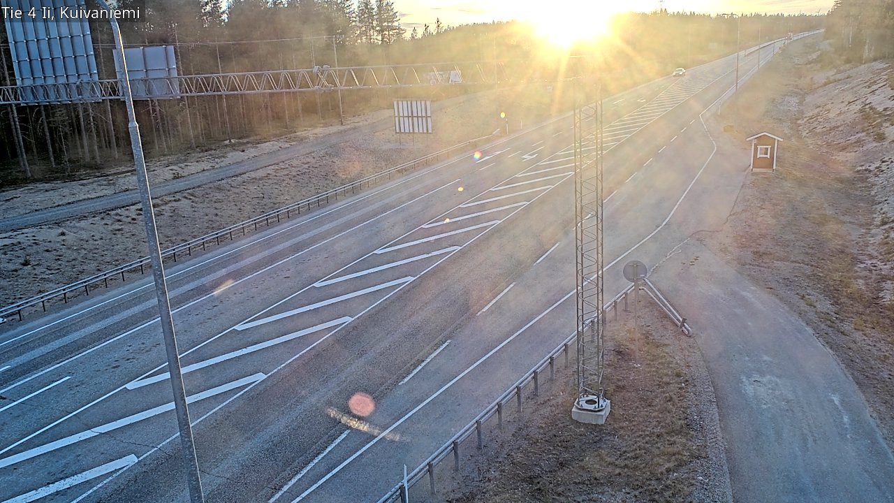 Kelikamerat Kuva Tie 4 Ii, Kuivaniemi, Ii, Pohjois-Pohjanmaa