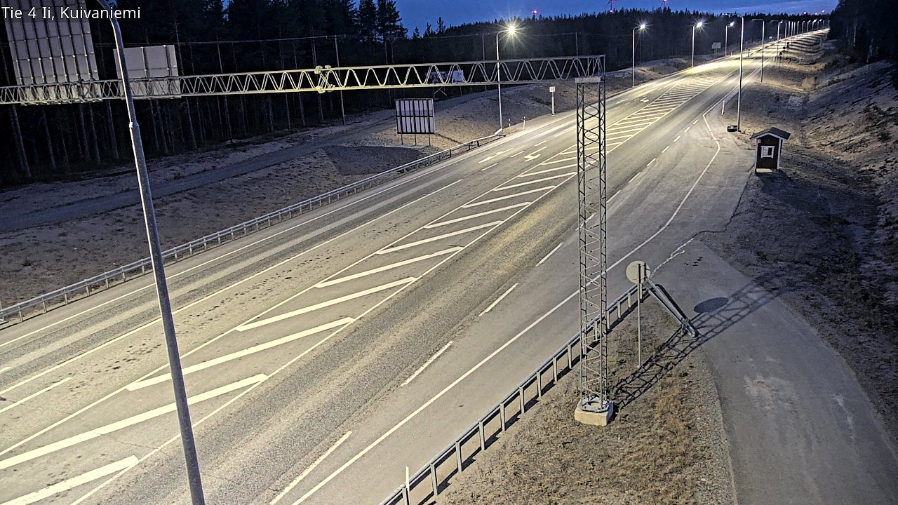 Weather Camera Image Road 4 Ii, Kuivaniemi, Ii, Pohjois-Pohjanmaa