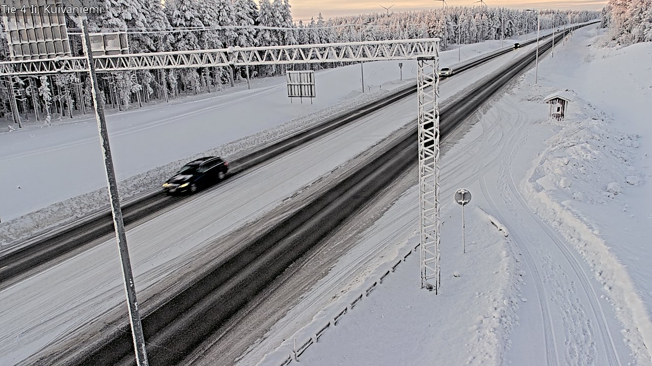 Kelikamerat Kuva Tie 4 Ii, Kuivaniemi, Ii, Pohjois-Pohjanmaa