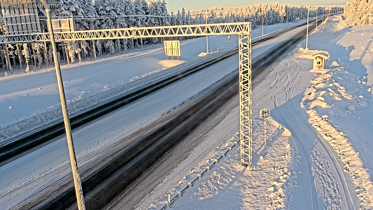 Kelikamerat Kuva Tie 4 Ii, Kuivaniemi, Ii, Pohjois-Pohjanmaa