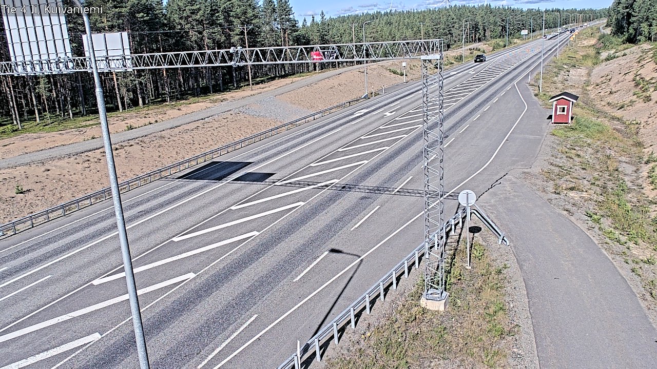 Kelikamerat Kuva Tie 4 Ii, Kuivaniemi, Ii, Pohjois-Pohjanmaa