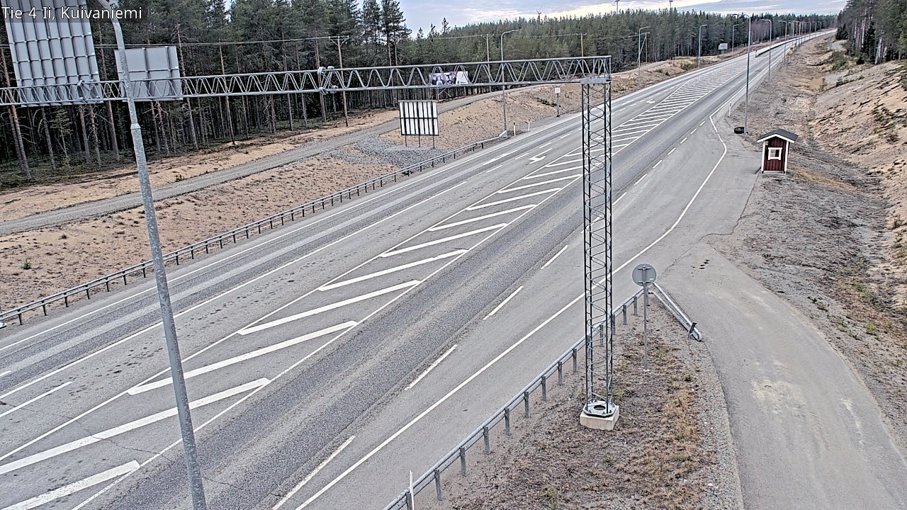 Weather Camera Image Road 4 Ii, Kuivaniemi, Ii, Pohjois-Pohjanmaa
