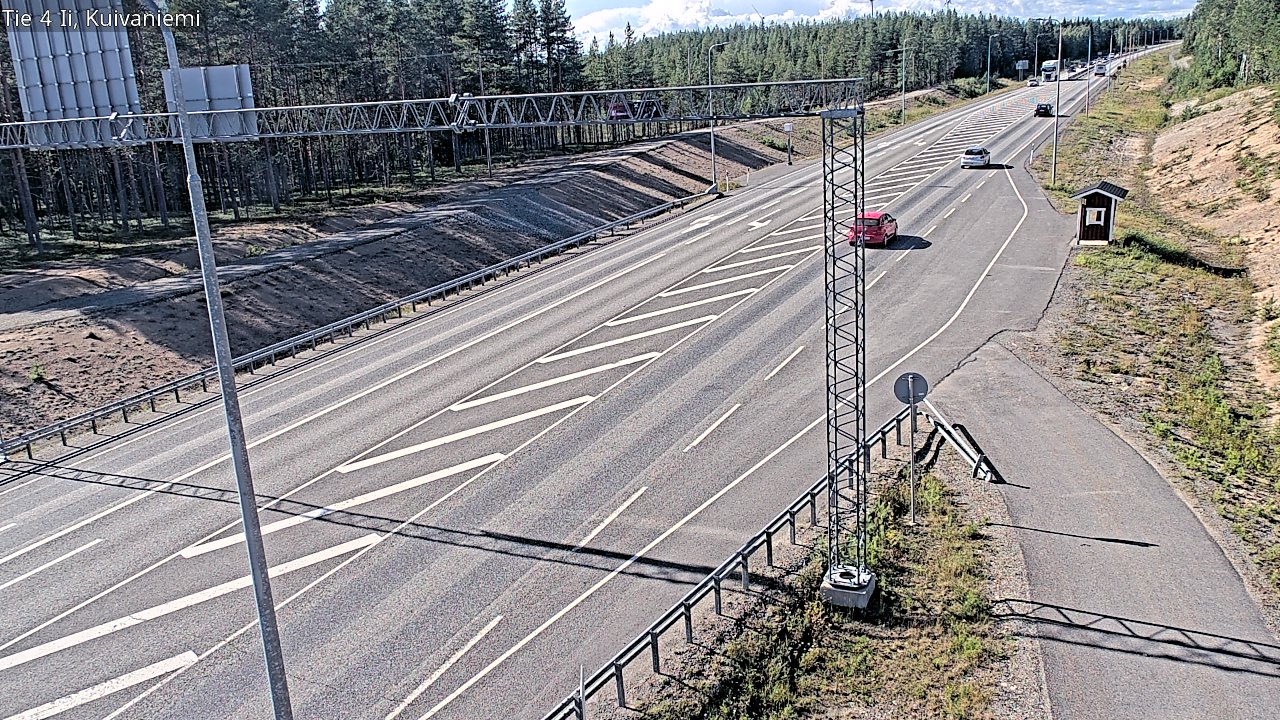 Weather Camera Image Väg 4 Ii, Kuivaniemi, Ii, Pohjois-Pohjanmaa