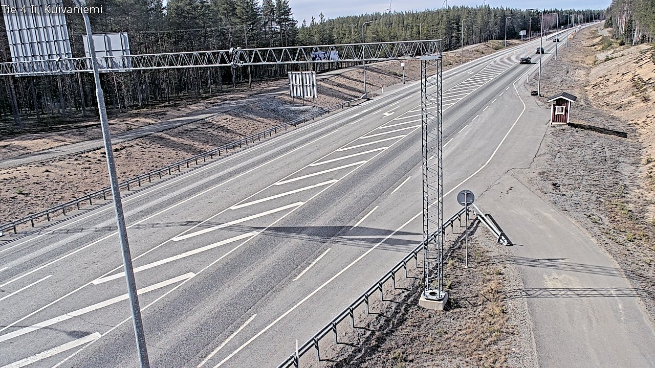Kelikamerat Kuva Tie 4 Ii, Kuivaniemi, Ii, Pohjois-Pohjanmaa