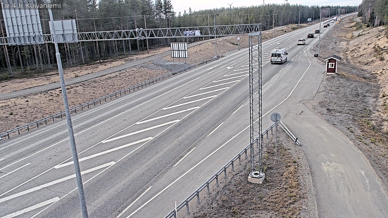 Kelikamerat Kuva Tie 4 Ii, Kuivaniemi, Ii, Pohjois-Pohjanmaa