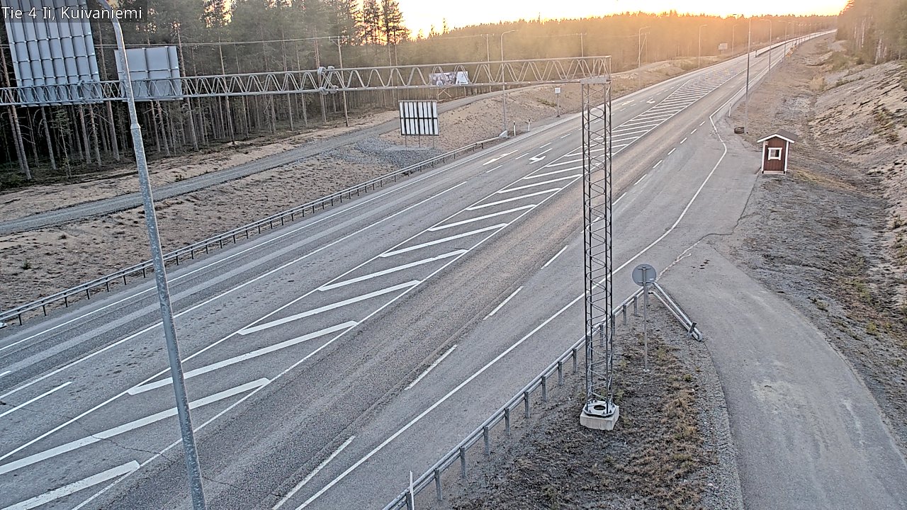 Kelikamerat Kuva Tie 4 Ii, Kuivaniemi, Ii, Pohjois-Pohjanmaa