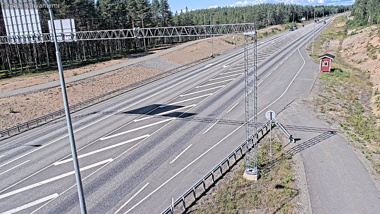 Weather Camera Image Väg 4 Ii, Kuivaniemi, Ii, Pohjois-Pohjanmaa