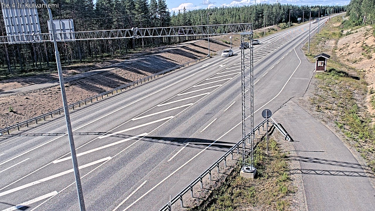 Weather Camera Image Väg 4 Ii, Kuivaniemi, Ii, Pohjois-Pohjanmaa