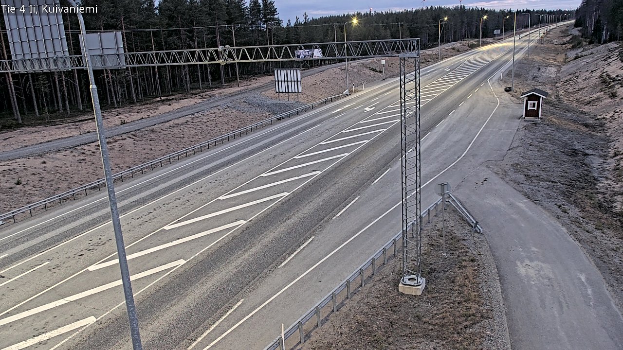 Weather Camera Image Road 4 Ii, Kuivaniemi, Ii, Pohjois-Pohjanmaa