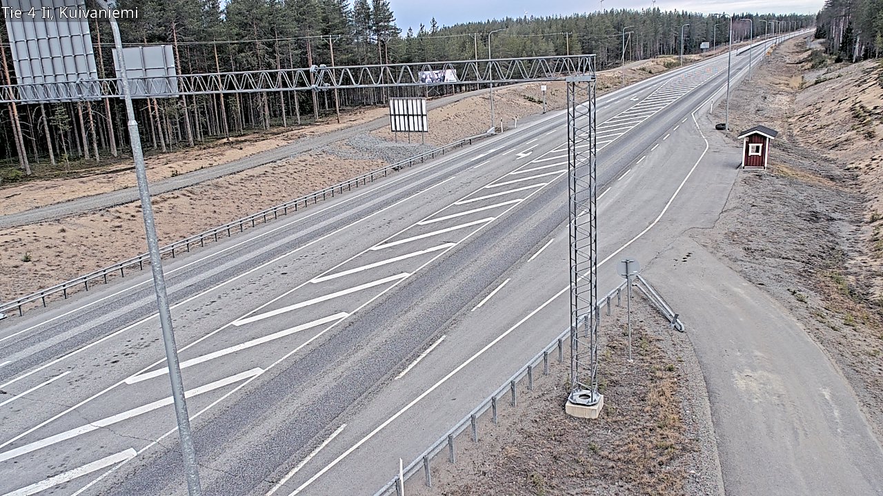 Weather Camera Image Road 4 Ii, Kuivaniemi, Ii, Pohjois-Pohjanmaa