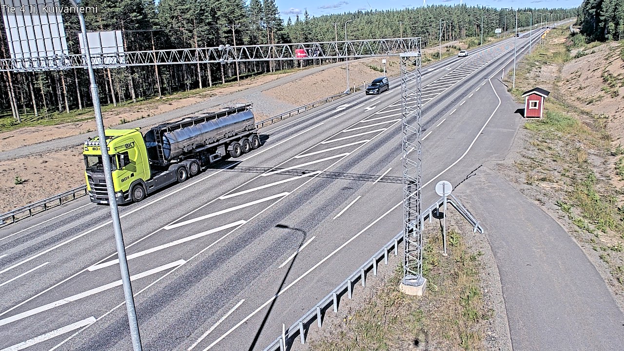 Kelikamerat Kuva Tie 4 Ii, Kuivaniemi, Ii, Pohjois-Pohjanmaa