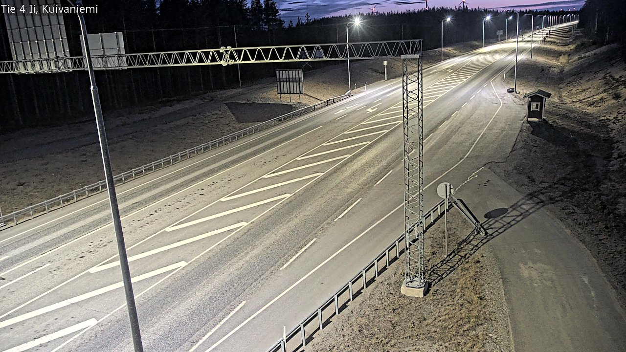 Kelikamerat Kuva Tie 4 Ii, Kuivaniemi, Ii, Pohjois-Pohjanmaa