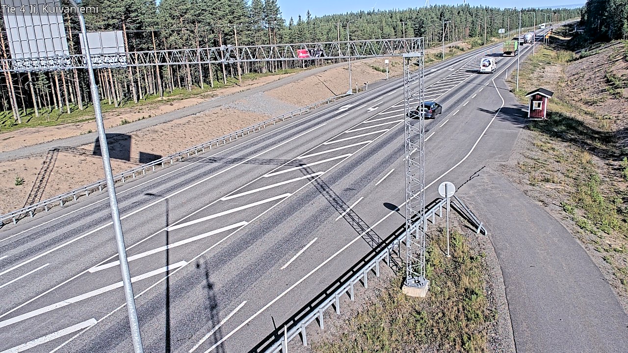 Kelikamerat Kuva Tie 4 Ii, Kuivaniemi, Ii, Pohjois-Pohjanmaa