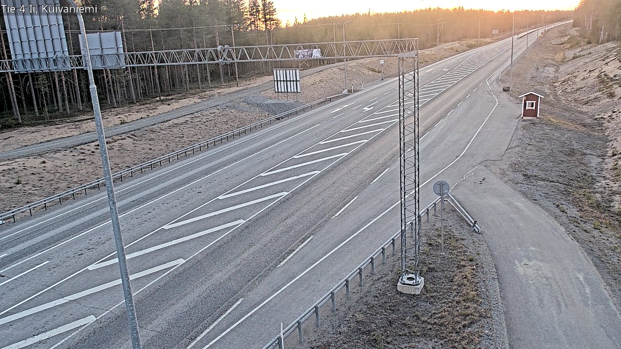 Kelikamerat Kuva Tie 4 Ii, Kuivaniemi, Ii, Pohjois-Pohjanmaa