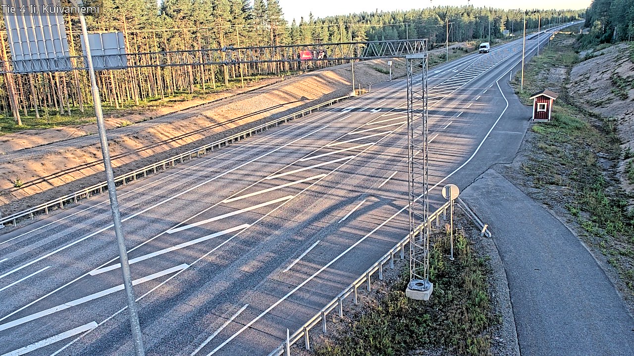 Weather Camera Image Väg 4 Ii, Kuivaniemi, Ii, Pohjois-Pohjanmaa