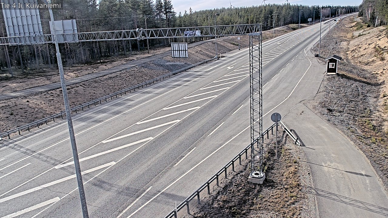 Kelikamerat Kuva Tie 4 Ii, Kuivaniemi, Ii, Pohjois-Pohjanmaa