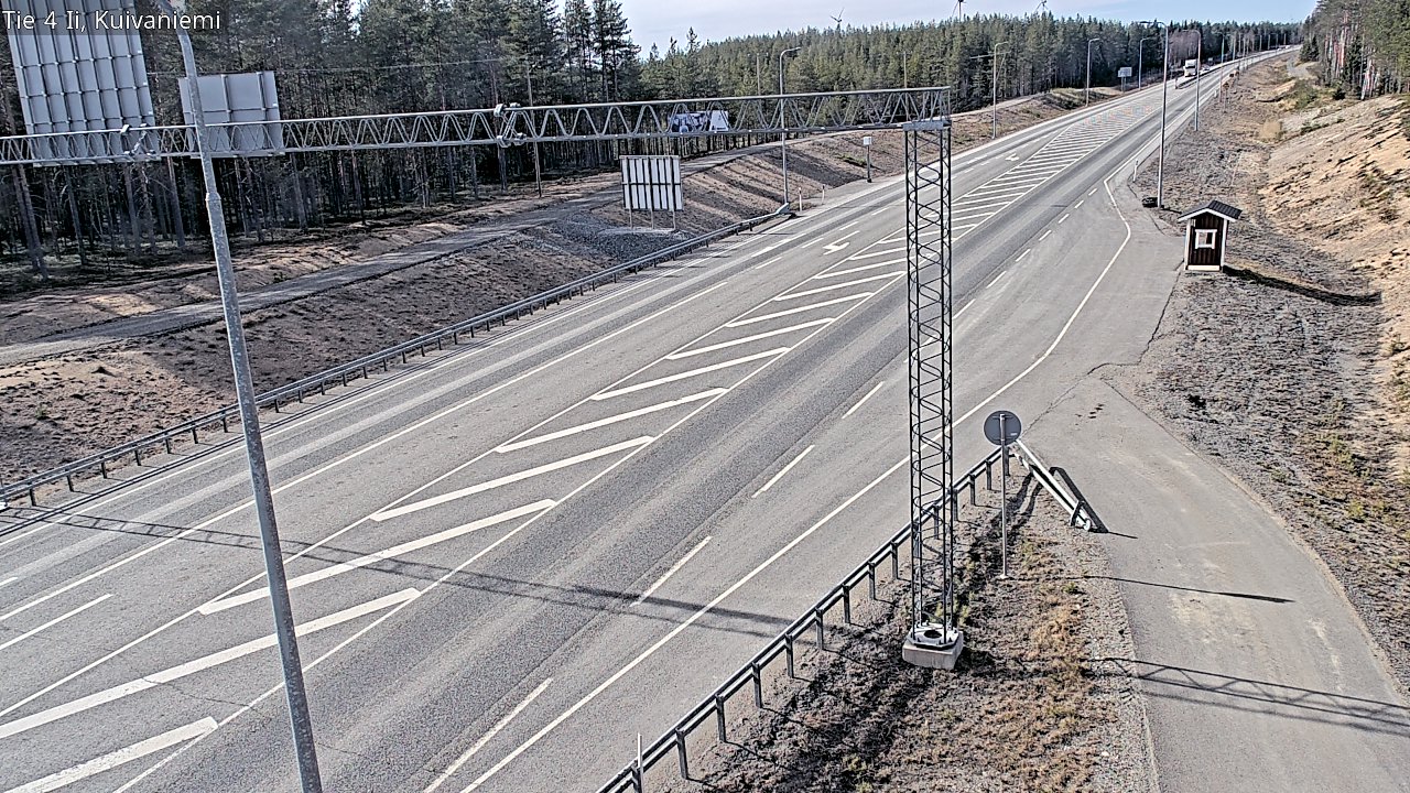 Kelikamerat Kuva Tie 4 Ii, Kuivaniemi, Ii, Pohjois-Pohjanmaa