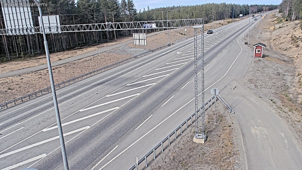 Kelikamerat Kuva Tie 4 Ii, Kuivaniemi, Ii, Pohjois-Pohjanmaa