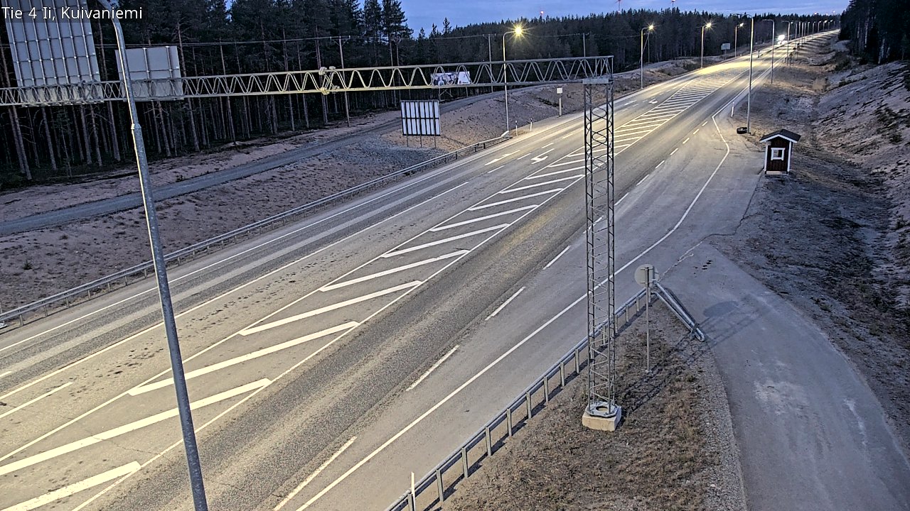 Weather Camera Image Road 4 Ii, Kuivaniemi, Ii, Pohjois-Pohjanmaa