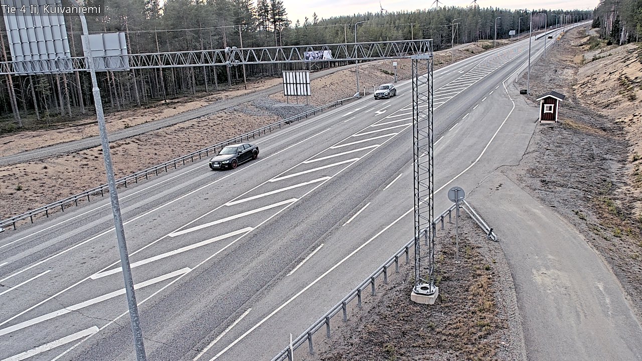Kelikamerat Kuva Tie 4 Ii, Kuivaniemi, Ii, Pohjois-Pohjanmaa