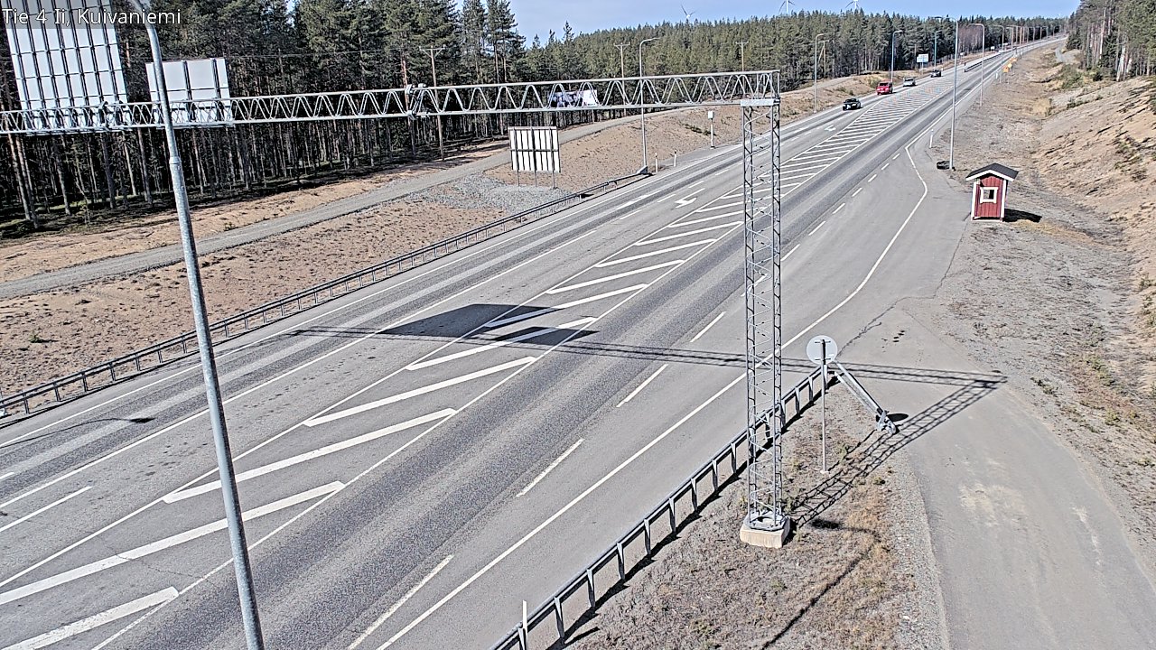 Kelikamerat Kuva Tie 4 Ii, Kuivaniemi, Ii, Pohjois-Pohjanmaa