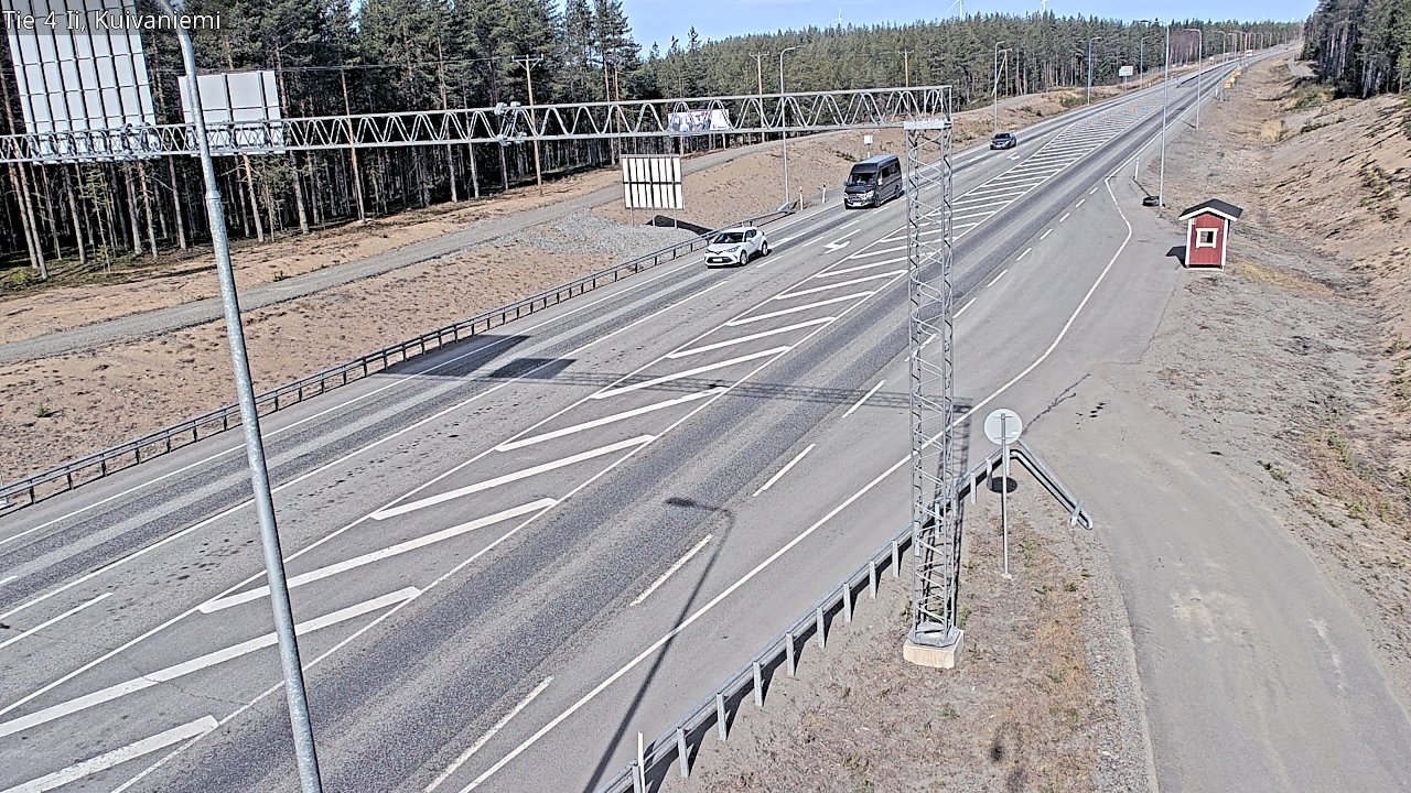 Kelikamerat Kuva Tie 4 Ii, Kuivaniemi, Ii, Pohjois-Pohjanmaa