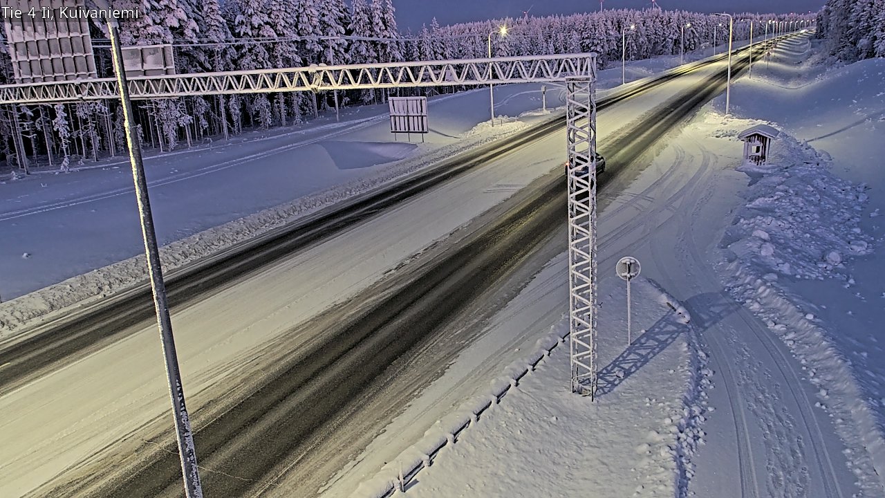 Kelikamerat Kuva Tie 4 Ii, Kuivaniemi, Ii, Pohjois-Pohjanmaa