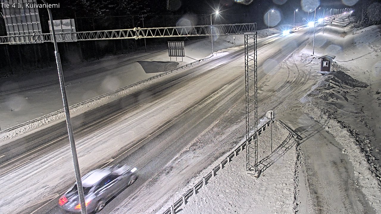 Kelikamerat Kuva Tie 4 Ii, Kuivaniemi, Ii, Pohjois-Pohjanmaa