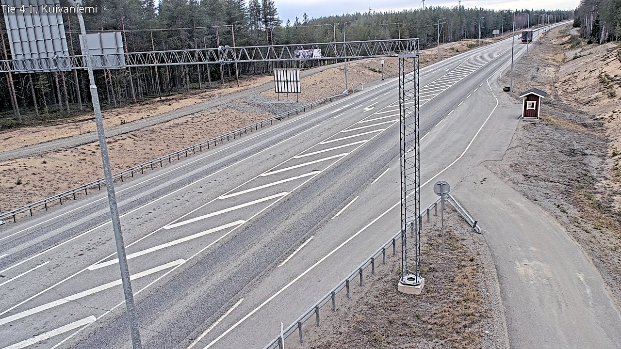 Weather Camera Image Road 4 Ii, Kuivaniemi, Ii, Pohjois-Pohjanmaa